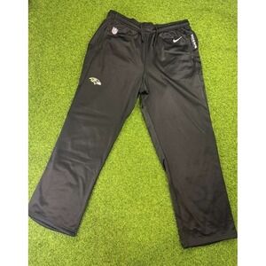 Nike NFL Baltimore Ravens Football Pant Mens XL Black Sports On Field Apparel